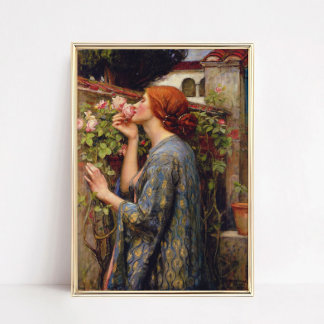 De Ziel van de Roos door John William Waterhouse Poster