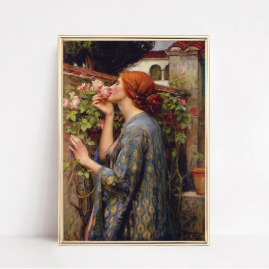 De Ziel van de Roos door John William Waterhouse Poster