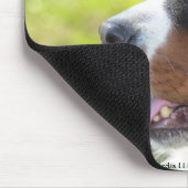 De ziel van een hond - Berner Sennenhond Muismat (Hoek)