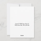 De ziel van een hond - Black Lab Feestdagenkaart (Achterkant)