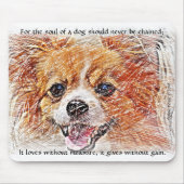 De ziel van een hond - Chihuahua Muismat (Voorkant)