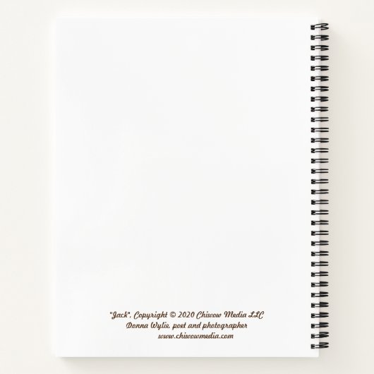 De ziel van een hond notitieboek (Achterkant)