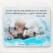 De ziel van een hond - Puppies Muismat (Voorkant)