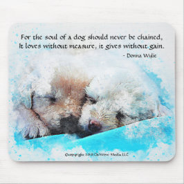 De ziel van een hond - Puppies Muismat