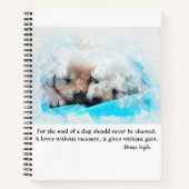 De ziel van een hond - Puppies Notitieboek (Voorkant)