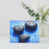 de ziel van het lichaam ontspant meditatie spa yog briefkaart (Staand voorkant)