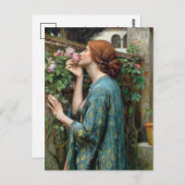 De ziel van het Roos | John William Waterhouse Briefkaart (Voorkant / Achterkant)