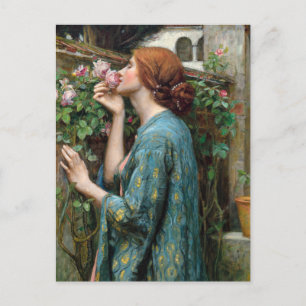 De ziel van het Roos   John William Waterhouse Briefkaart