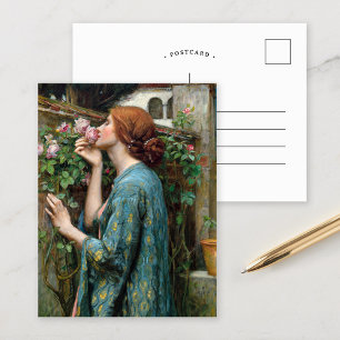 De ziel van het Roos John William Waterhouse Briefkaart