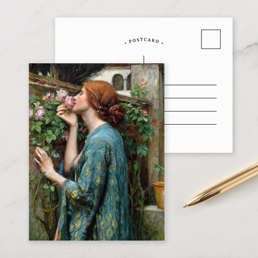 De ziel van het Roos | John William Waterhouse Briefkaart