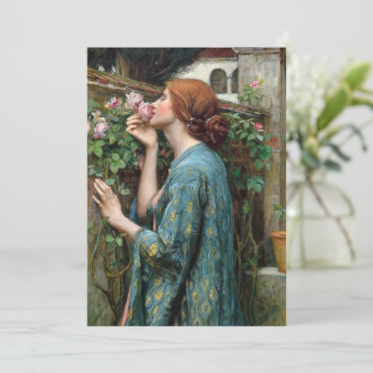 De ziel van het Roos | John William Waterhouse Kaart (Staand voorkant)