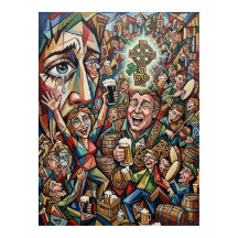 De Ziel van Ierland: Cubistisch café & Keltische K