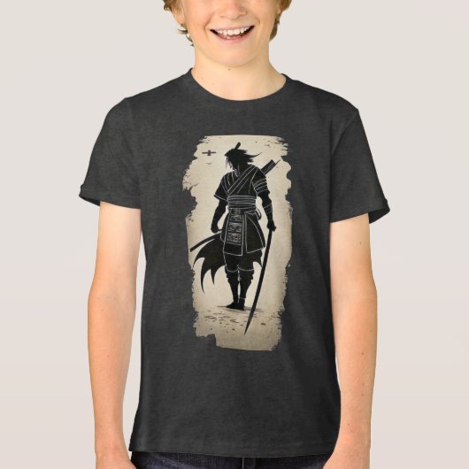 De ziel van staal: Tri-Blend shirt (Voorkant)