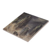 De zielen van de berg (door Remedios Varo) Tegeltje (Zijkant)