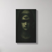 De ziener in de schaduw canvas afdruk (Voorkant)