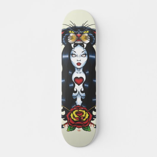 de ziener persoonlijk skateboard (Voorkant)