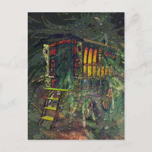 DE ZIGEUNERMANIER BRIEFKAART (Voorkant)