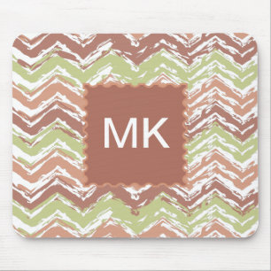 De Zigzag van de Chevron van het Gekrabbel van het Muismat