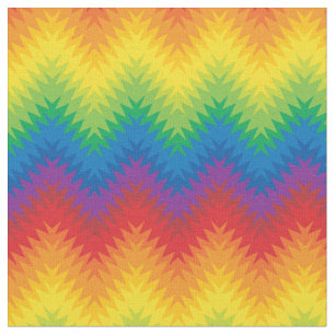 De Zigzag van de regenboog Stof