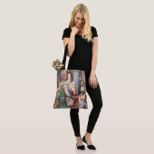 "De Zijde Bazaar" kunsttassen Tote Bag (Op model)