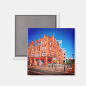 De zijkant van de brug magneet (Voorkant / Achterkant)