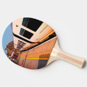 De zijkant van de trein tafeltennisbatje (Zijkant)