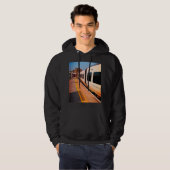 De zijkant van een trein hoodie (Voorkant volledig)