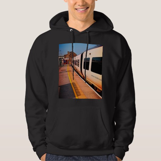 De zijkant van een trein hoodie (Voorkant)
