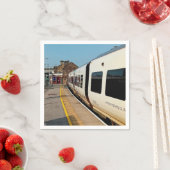 De zijkant van een trein servet (Insitu)
