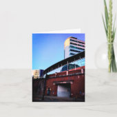 De zijkant van het treinstation kaart (Voorkant)