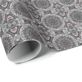 De Zilveren Fractale Tuin Cadeaupapier (Rol Hoek)