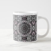 De Zilveren Fractale Tuin Grote Koffiekop (Rechts)