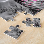 De Zilveren Fractale Tuin Legpuzzel (Zijkant)