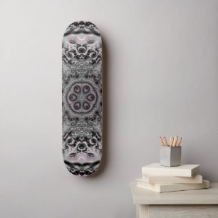 De Zilveren Fractale Tuin Persoonlijk Skateboard