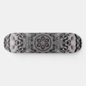 De Zilveren Fractale Tuin Persoonlijk Skateboard (Horizontaal)