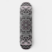 De Zilveren Fractale Tuin Persoonlijk Skateboard (Voorkant)