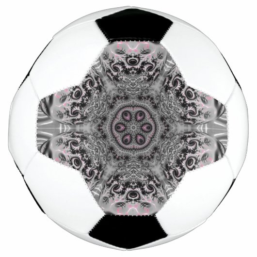 De Zilveren Fractale Tuin Voetbal (Voorkant)