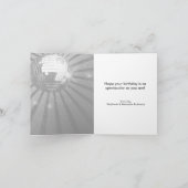 De zilveren Groet van de Verjaardag van de Bal van Kaart (Binnen)