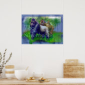 De zilverzakken poster (Keuken)