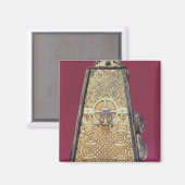 De zilverzijde magneet (Voorkant / Achterkant)