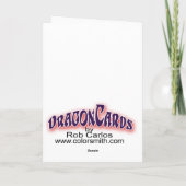 De zingende Kaart van de Draak (Achterkant)