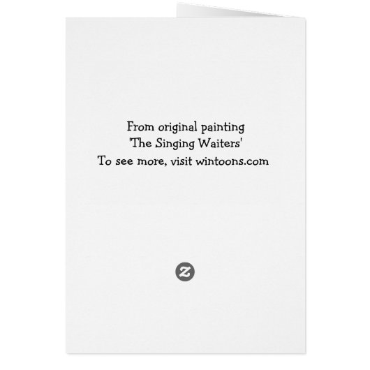 De zingende wachten (Achterkant)