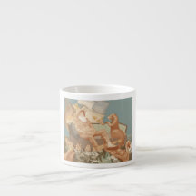 De zinkende koopman nautische kunst Espresso Cup