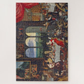 De zintuigen voor het horen, aanraken en smaten legpuzzel (Verticaal)