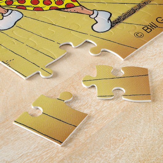 De Zippy Jigzaag Puzzle Legpuzzel (Zijkant)