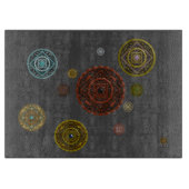 De Zodiac-glassnijplank Snijplank (Voorkant)