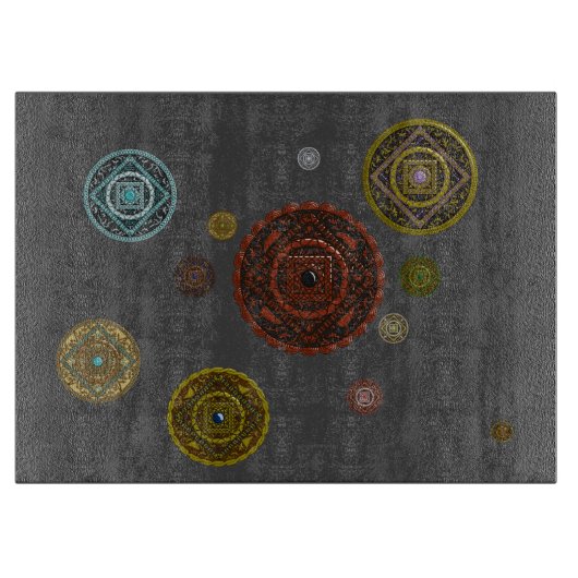 De Zodiac-glassnijplank Snijplank (Voorkant)