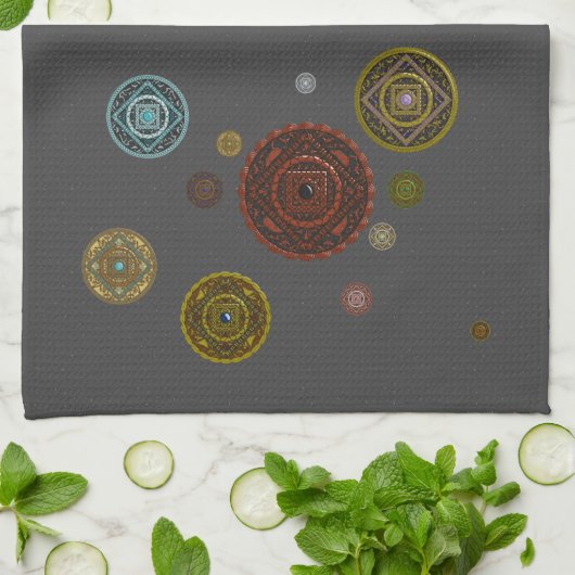 De Zodiac Handdoek (Gevouwen)