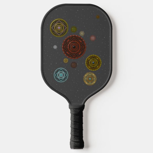 De Zodiac Mandalas Pickleball Paddle (Voorkant)