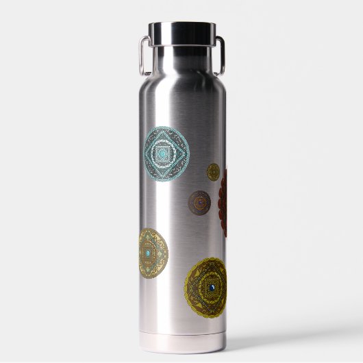 De Zodiac Mandalas Waterfles (Voorkant)